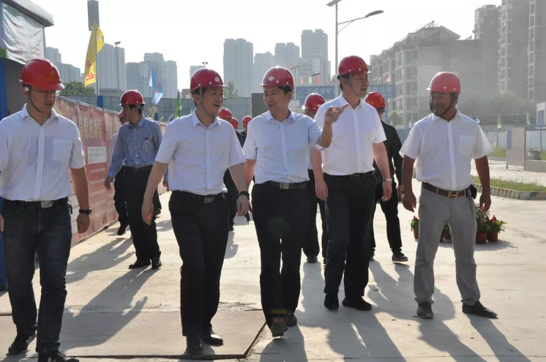 徐矿集团副总经理陈清华到华美建投集团调研指导工作