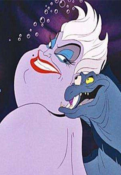 原创美术生仿妆乌苏拉女巫开头大神求教结尾算我眼瞎