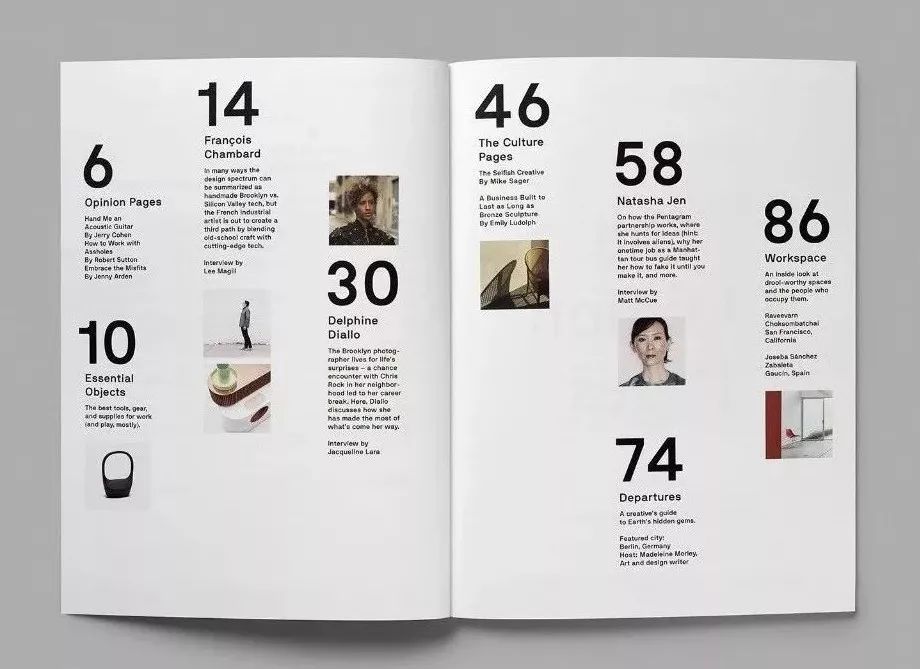 8个很棒的目录页排版技巧_设计