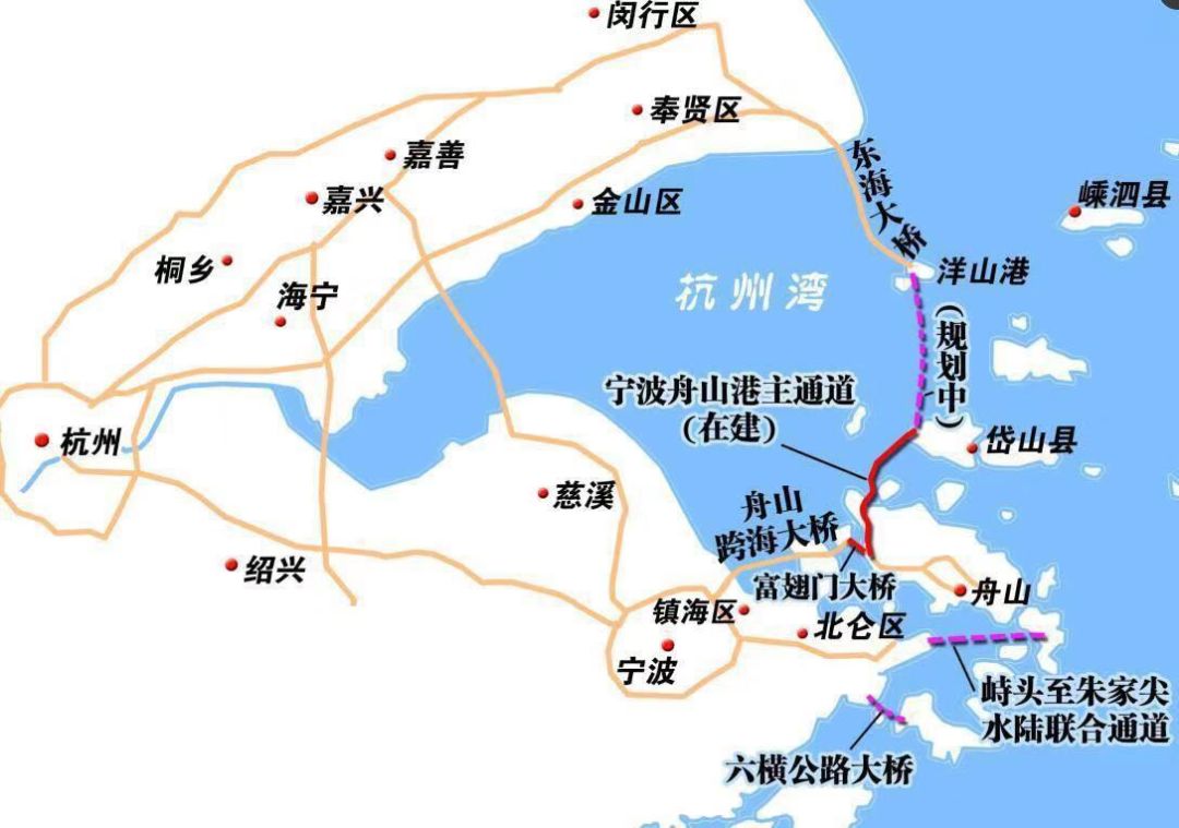 浙江又誕生一座跨海大橋!寧波至朱家尖全程只需…_舟山