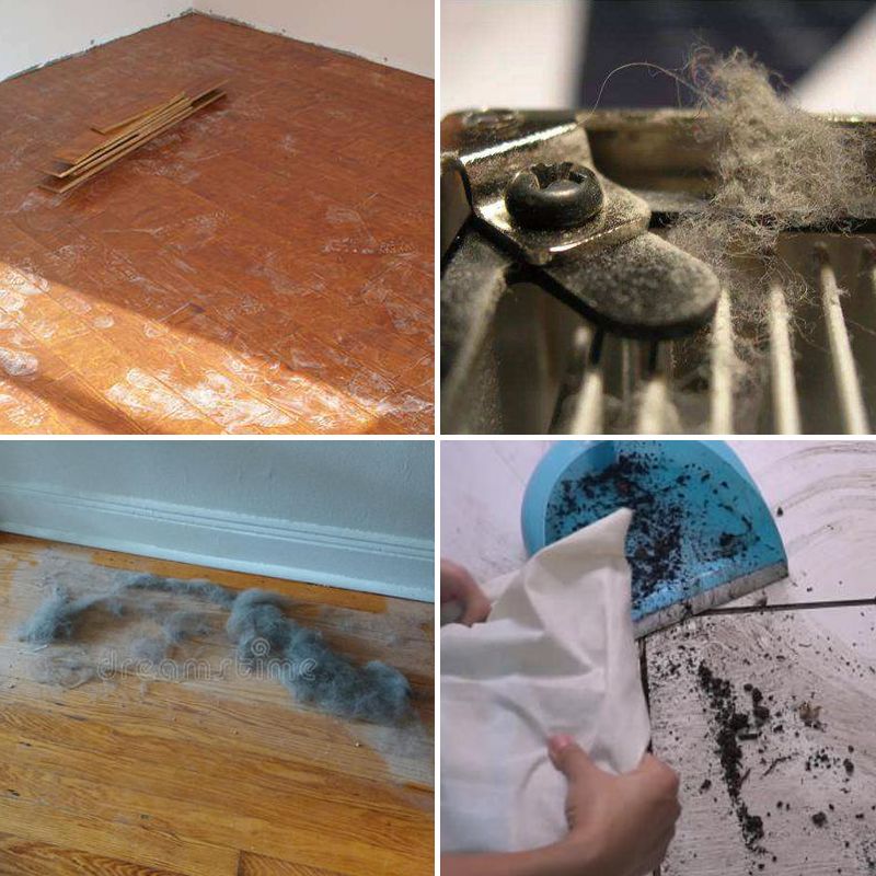 中每天都会产生灰尘研究发现时间久了容易积压很多灰尘比如床底下就