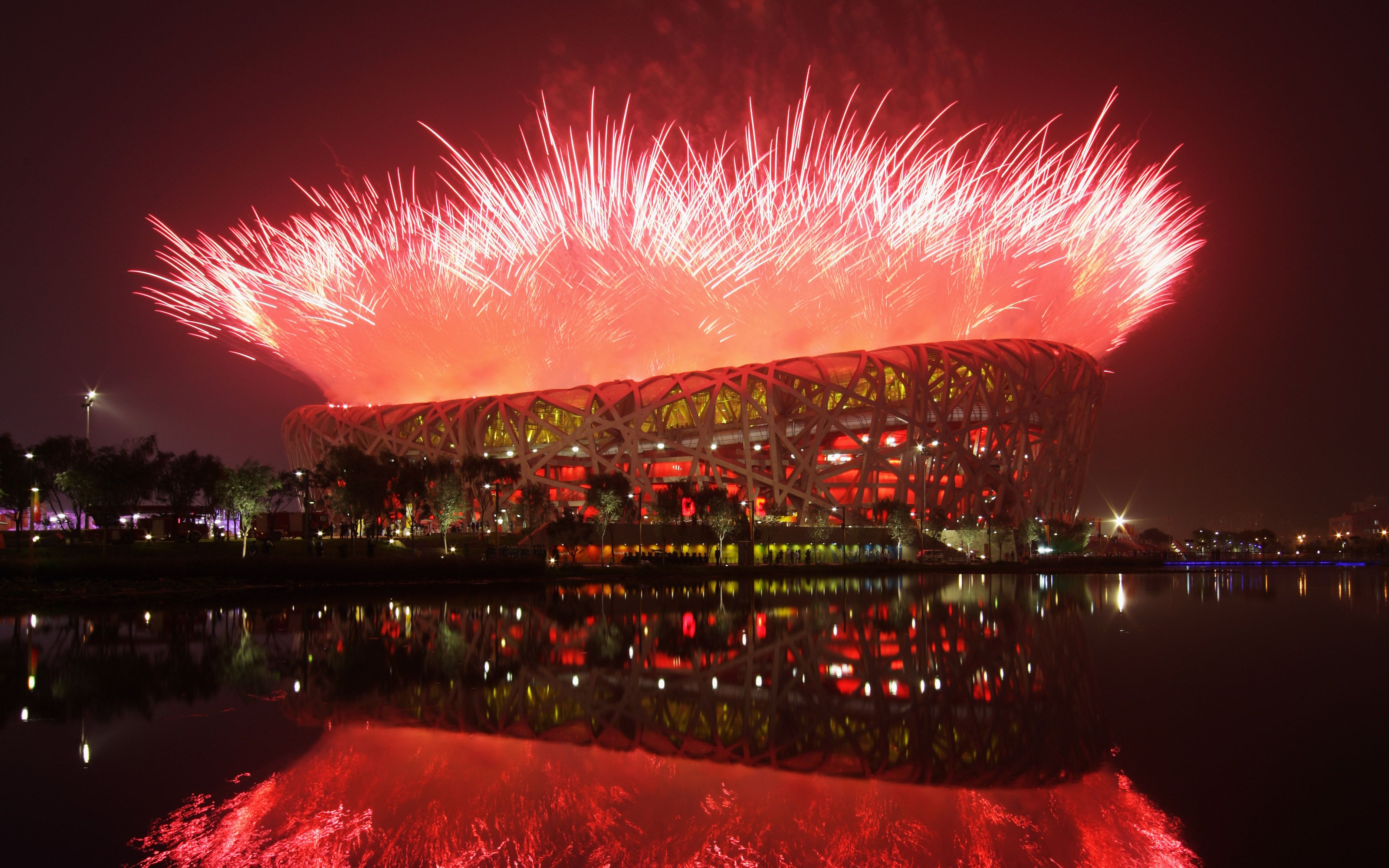2008年8月8日,北京奥运会开幕式在鸟巢举办