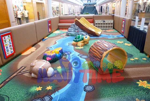 购物中心迷你儿童乐园:小空间,大乐趣