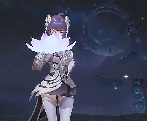 王者体验服西施新皮归虚梦演到来镜头拉近后少了点口红