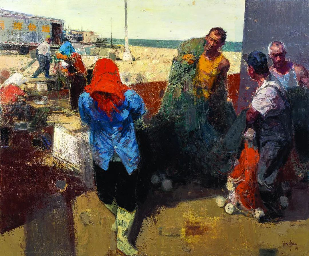 第十三届全国美展油画作品