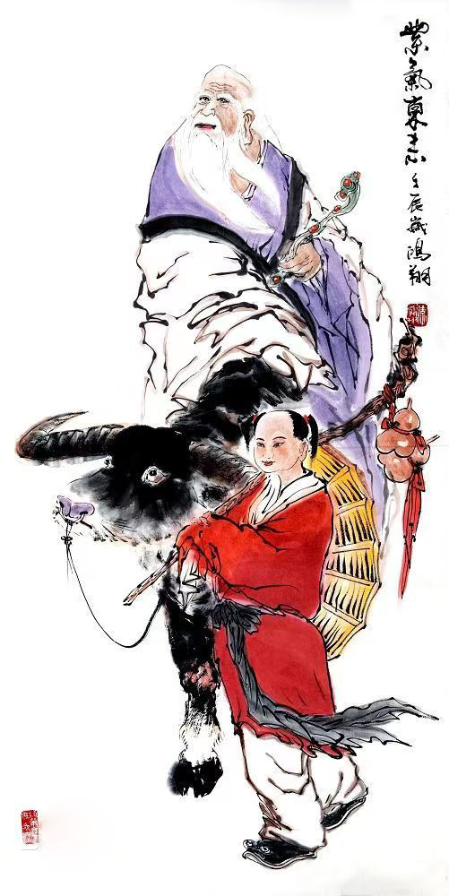 画家李鸿翔神韵和谐栩栩如生