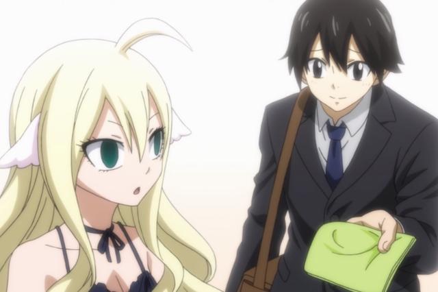 而作为妖尾中最苦命的情侣,杰尔夫与梅比斯也是在大结局中登场了.