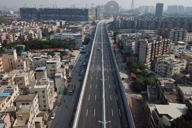 芳村大道南快捷化改造10月1日贯通,洲头咀20分钟到广州南站