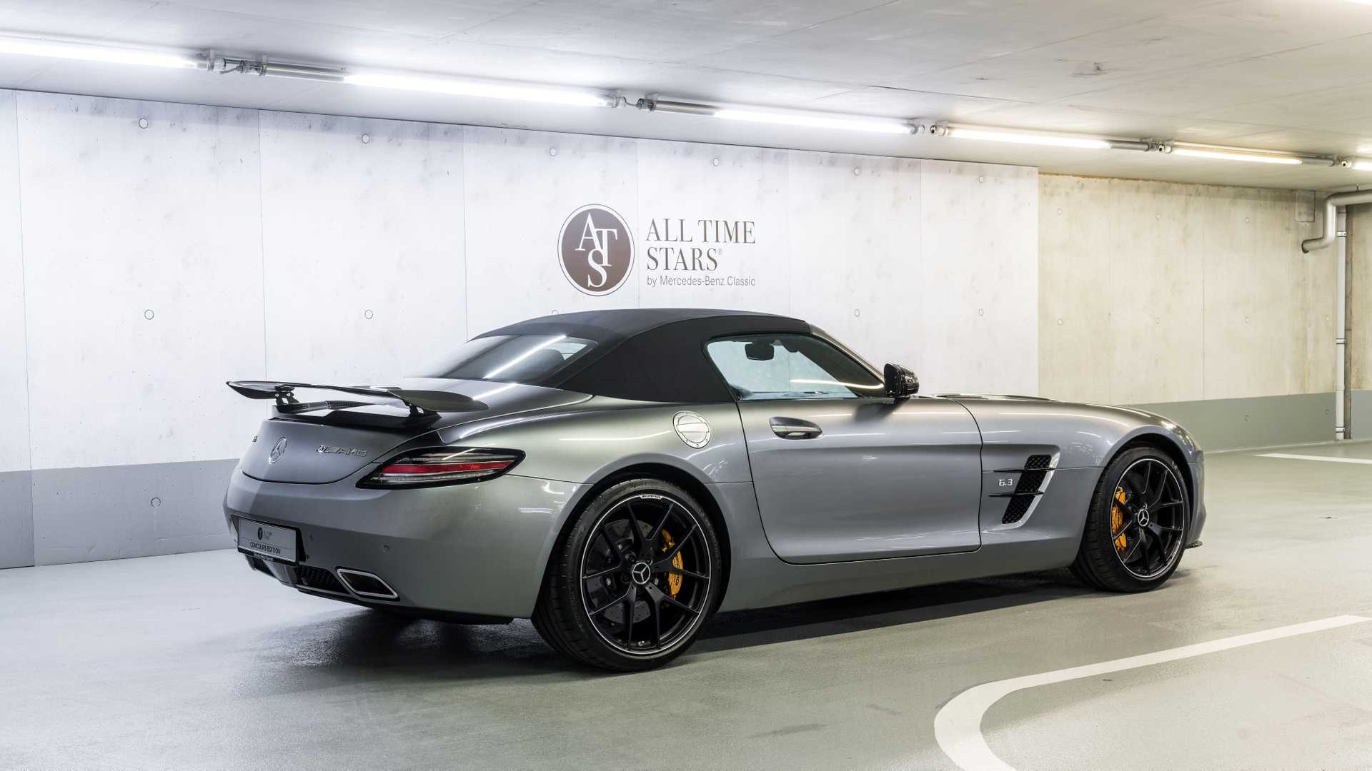 限量版奔驰slsamggtfinaledition敞篷版