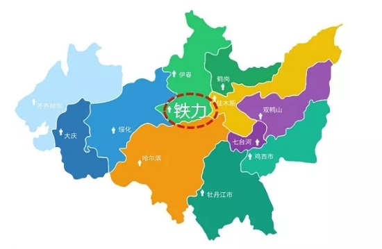 铁力市乡镇地图图片