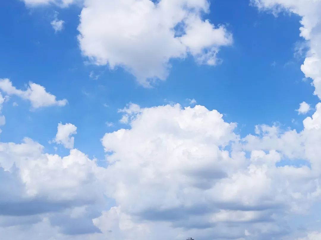 天空明朗万物可爱