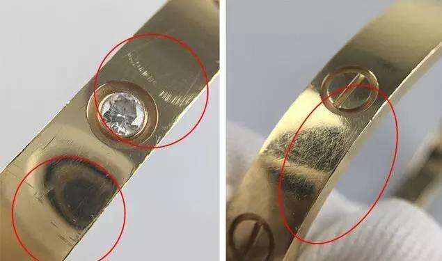 也是最影响回收价格的,卖品的使用磨损情况,比较典型的包括金属件的