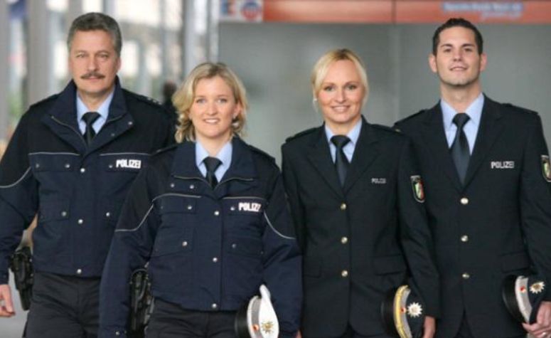 德国警察警服图片