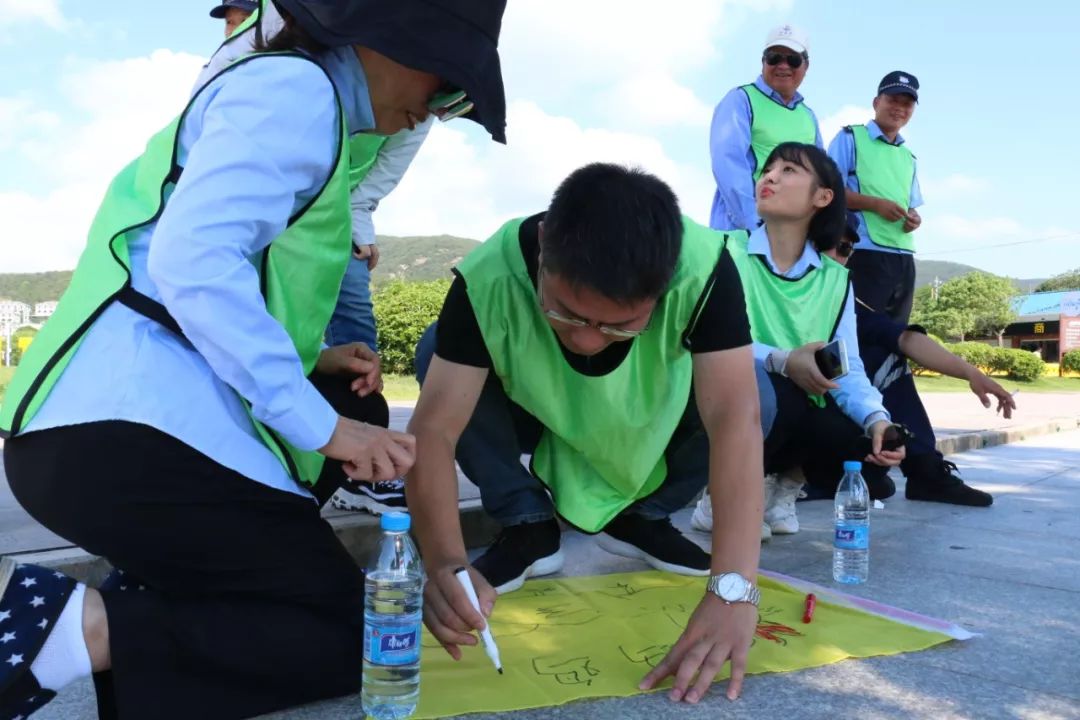 象山松蘭山2019秋季沙灘拓展人生處處是課堂突破自我力量前行