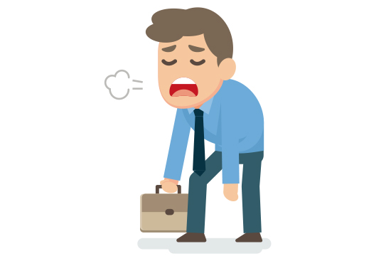 易疲劳或是心脏病信号