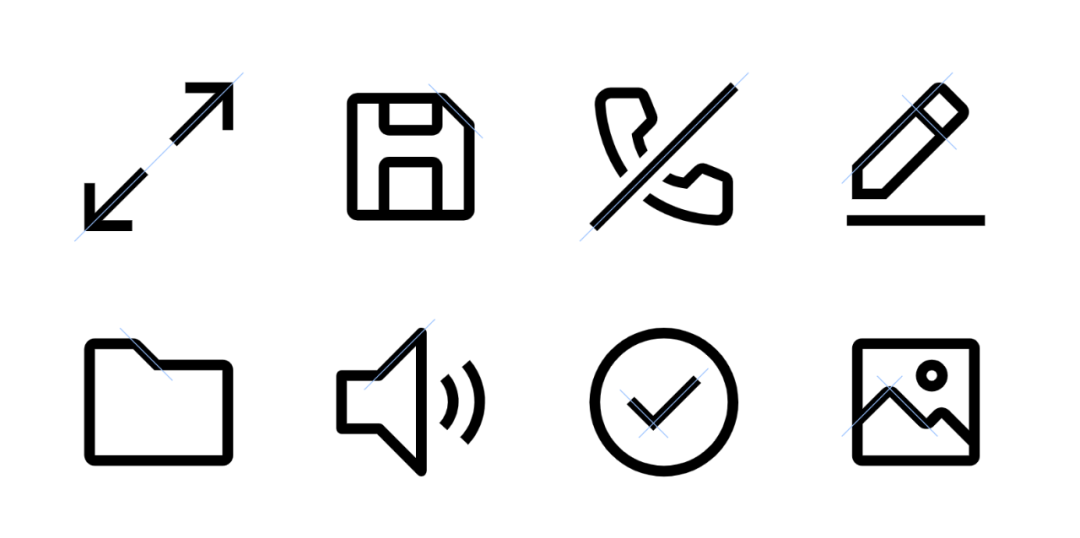 请看ibm设计系统如何定义图标