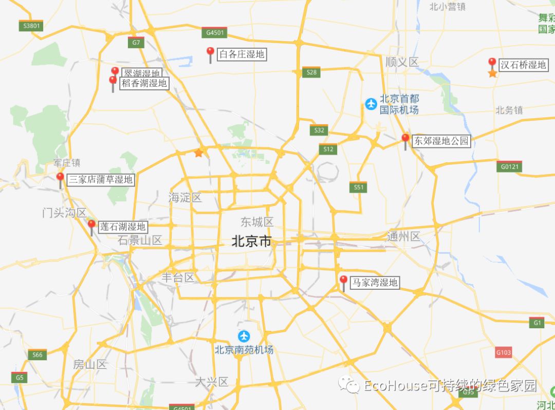 探路北京周边自然湿地公园享受北京的秋天