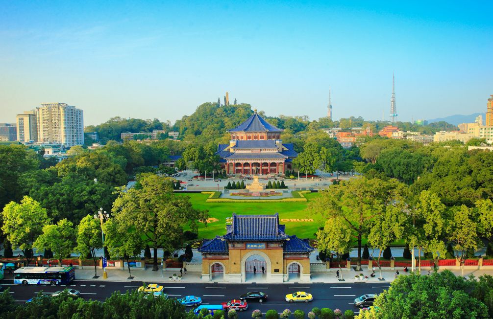 完整传统风貌区不仅凝聚了广州的历史约3公里传统中轴线再到人民公园