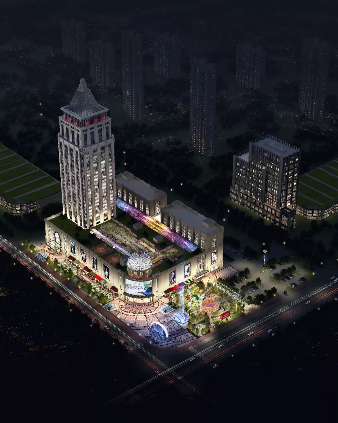 苏州环球港招商启程新古典风的活力公园太值得期待