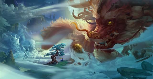 原创上古神话当中最古老的两条龙烛龙和应龙有多强大