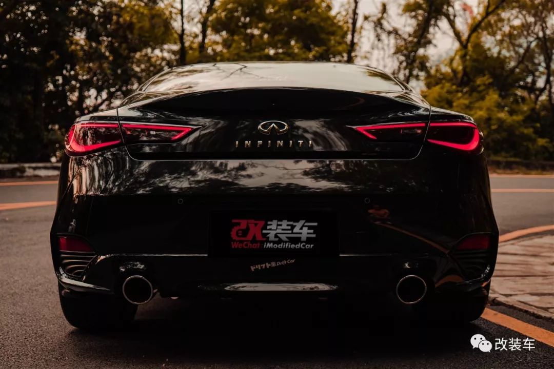 奇瑞王英菲尼迪q60改装黑武士全身散发出凶猛气息