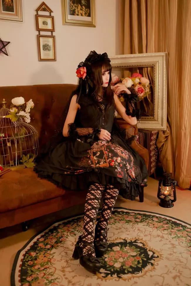 lolita私影,一套暗黑哥特