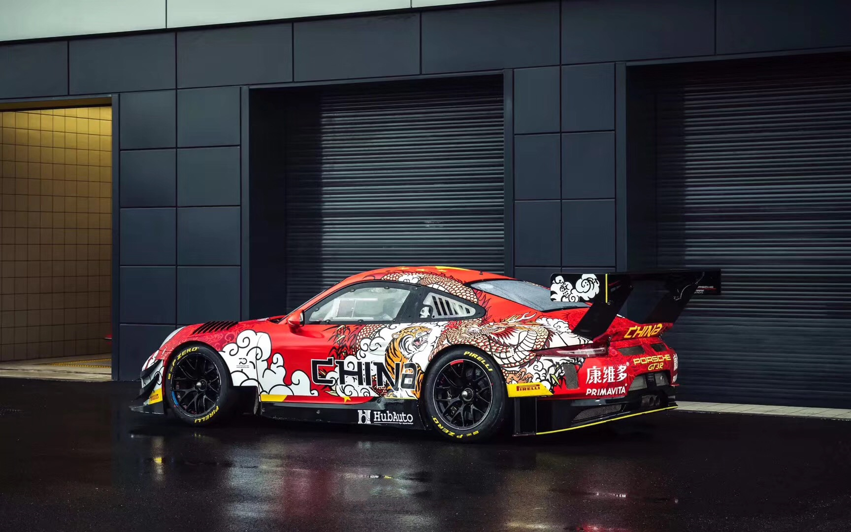 这种彩绘车身保时捷gt3必定会圈粉无数