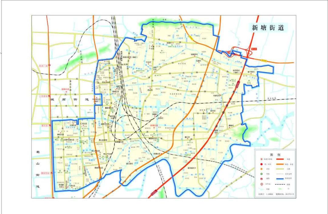 钱塘新区街道划分图片