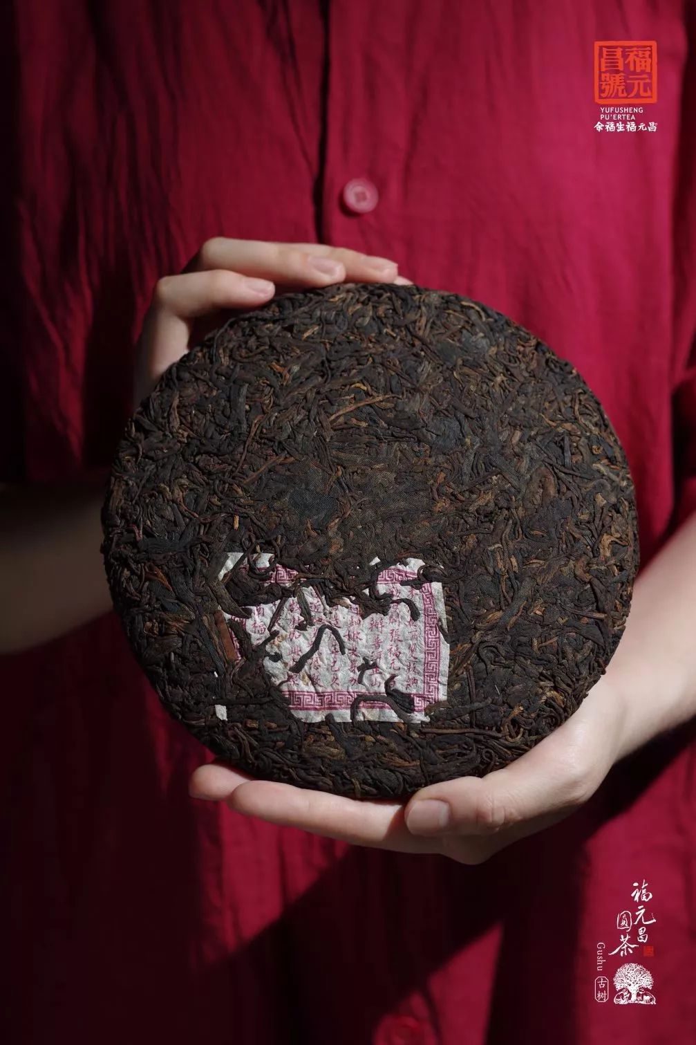 新品上市2019年福元昌圆茶熟茶甜润甘美如饮清泉