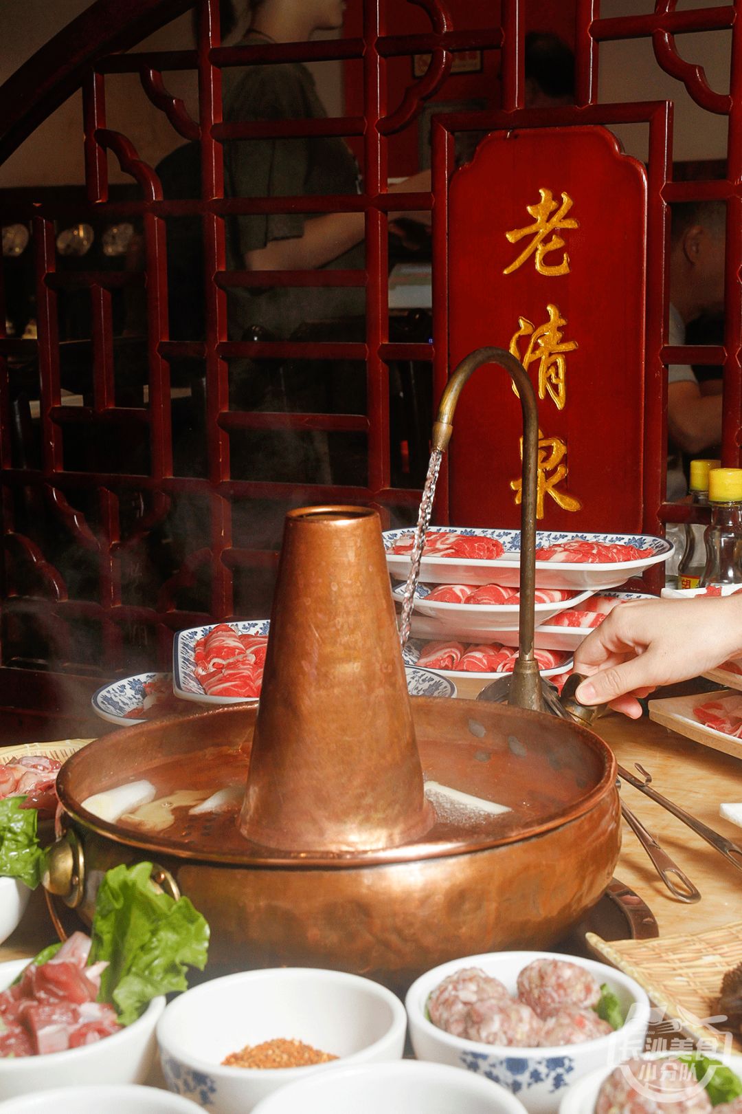 长沙涮羊肉的宝藏地老清泉品质升级极珍贵的羊仔粒不限量