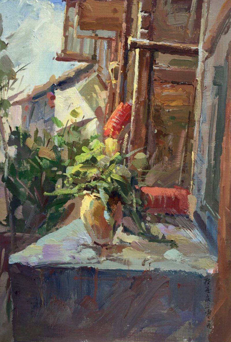 贵州华鹰美术学校部分写生作品色彩篇