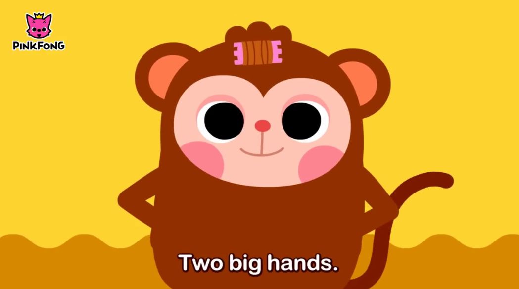 磨耳朵教宝宝认识身体部位的儿歌边唱边学twoeyestwoears两只眼睛两只