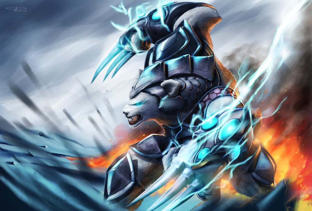 lol雷霆咆哮沃利贝尔壁纸单线单挑高手