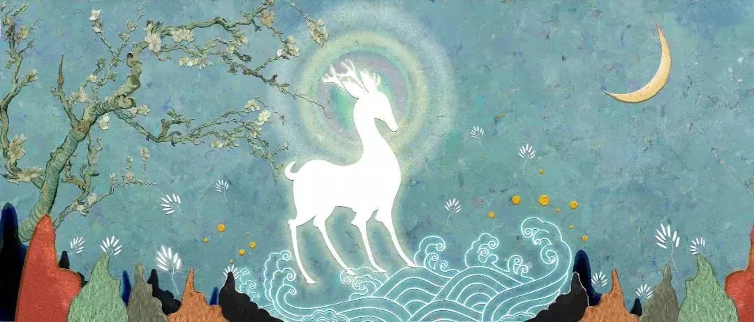 莫高窟的壁画《九色鹿》为我们讲述一个关于"大爱"的故事_敦煌