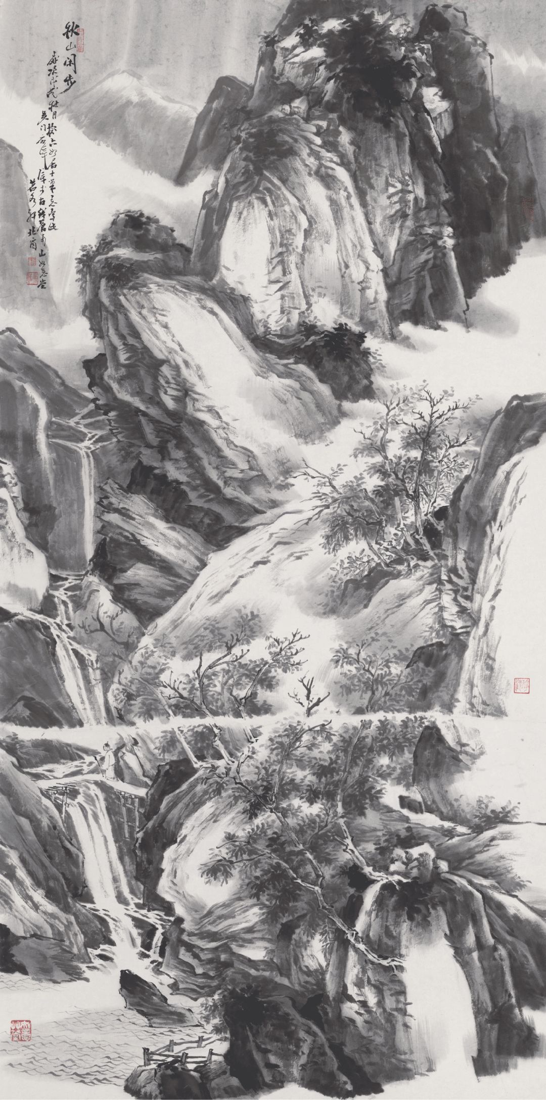 展讯山水志当代中国山水画九人展国庆开展用笔墨礼赞祖国山河
