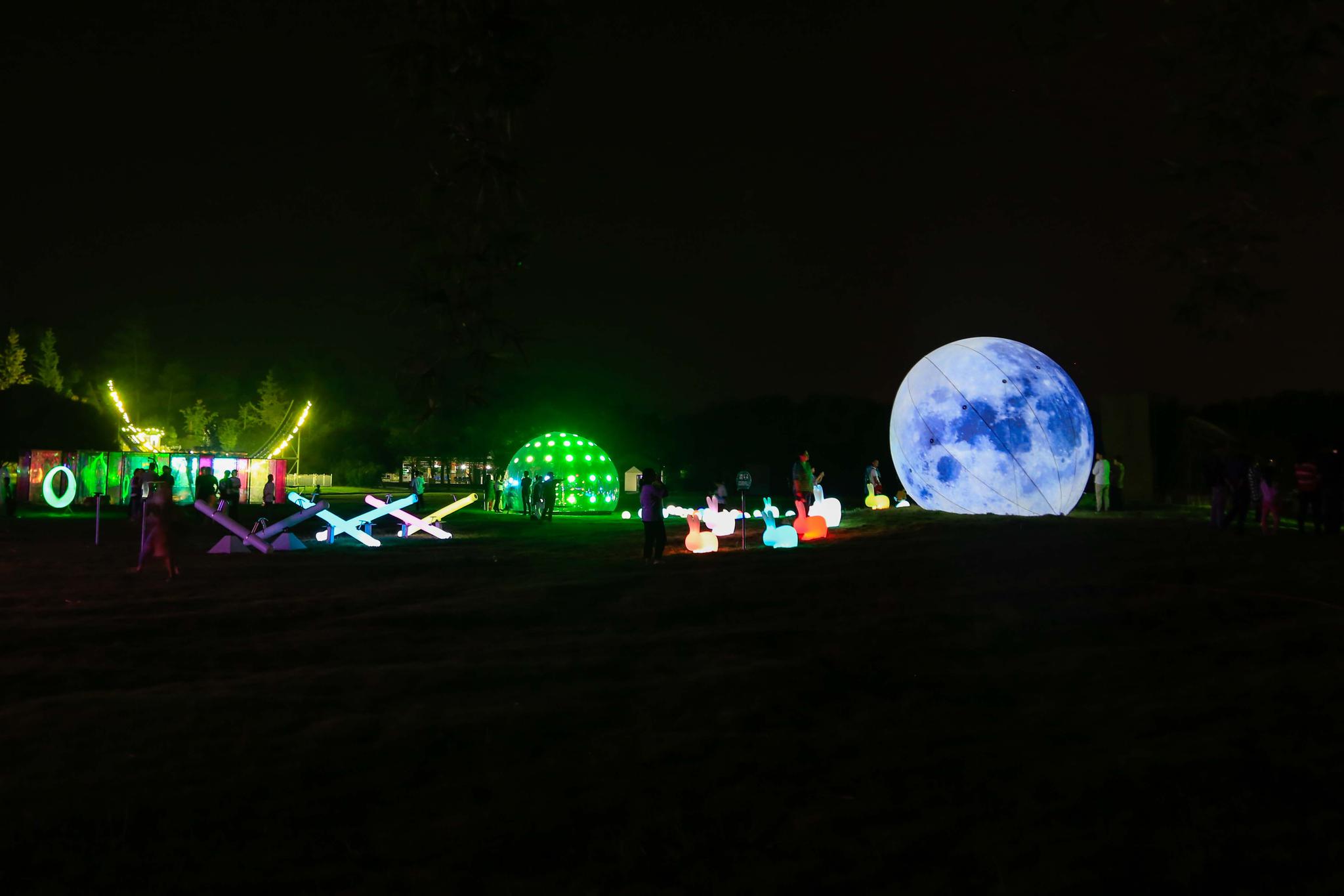 流光溢彩5d魔幻公园光与影的奇妙旅程安吉中国竹博园首次亮相