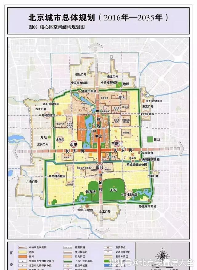 景山东街 10. 景山西街 11. 陟山门街 12. 景山后街 13. 地安门