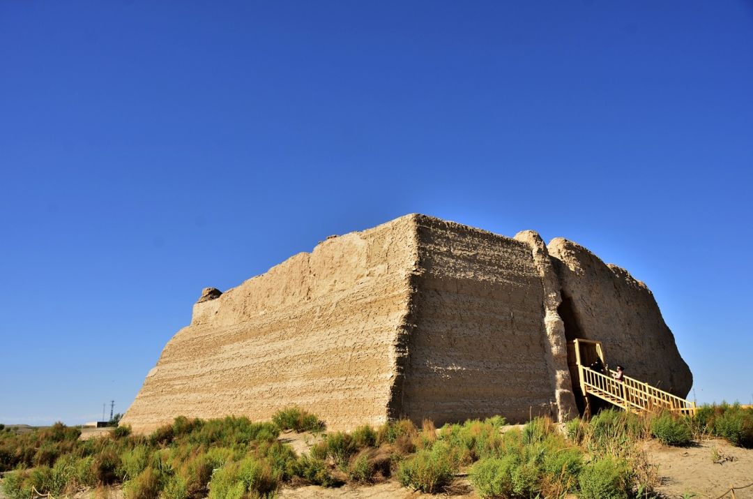 敦煌玉门关汉长城甘肃省张掖市, 汉,明两代长城在山丹县境内蜿蜒