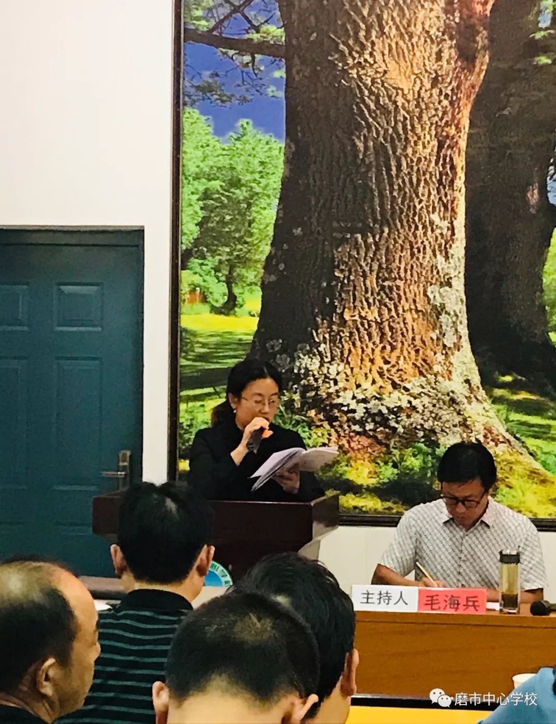 最后,中心学校校长毛海兵对本次活动落实提出了五点具体要求.