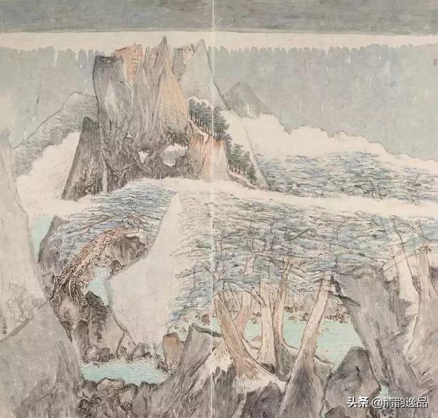 第十三届全国美展中国山水画作品欣赏第一辑56幅