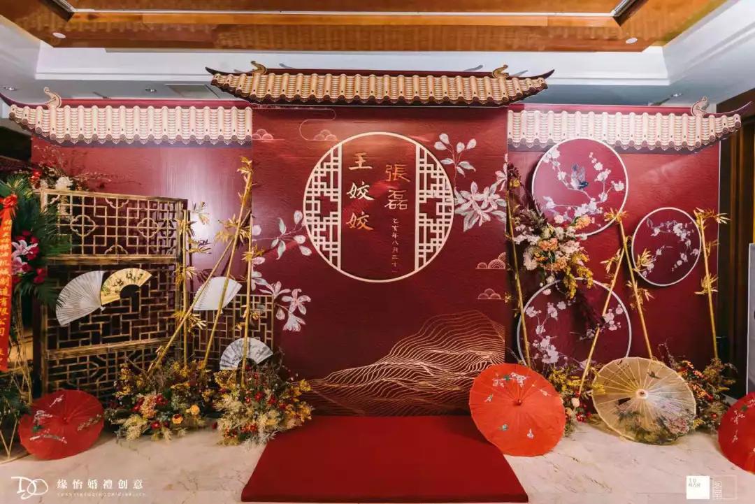 迎宾区 合影区域-缘怡婚礼·中式案例-共祝齐眉寿鬓丝同纽凭谁手二