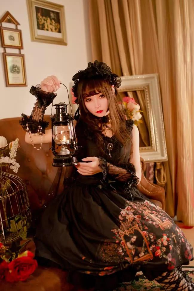 lolita私影,一套暗黑哥特