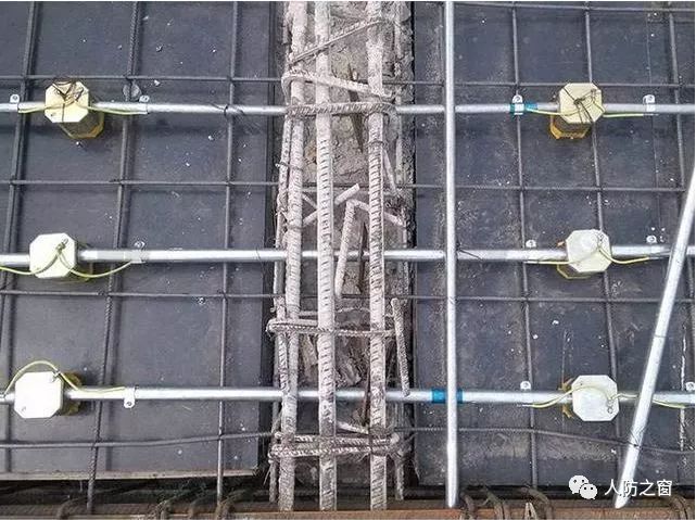 人防施工穿防护墙密闭做法和安装预埋