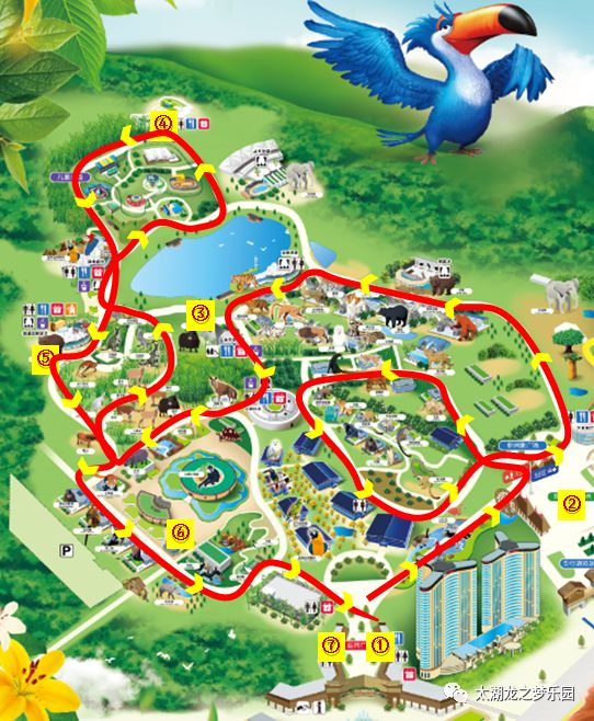 国庆长假来太湖龙之梦园内免费公交接驳免费停车信息请收好