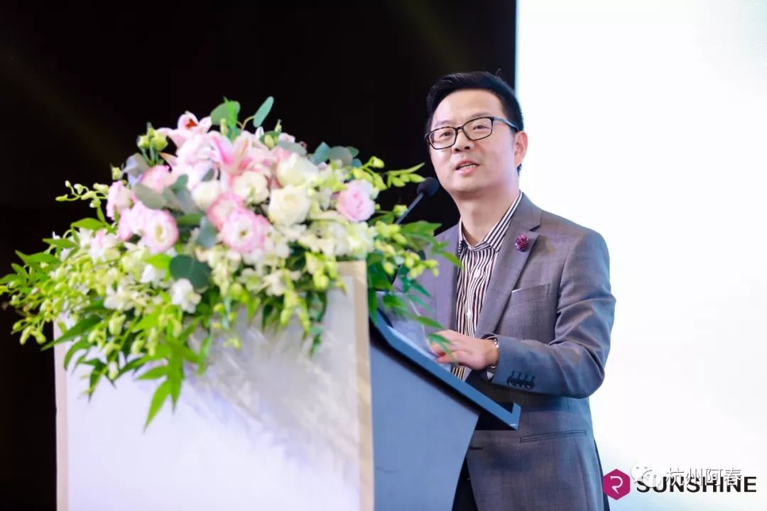 上海阳光睿玺科技有限公司董事长韩叶文在开业典礼致辞