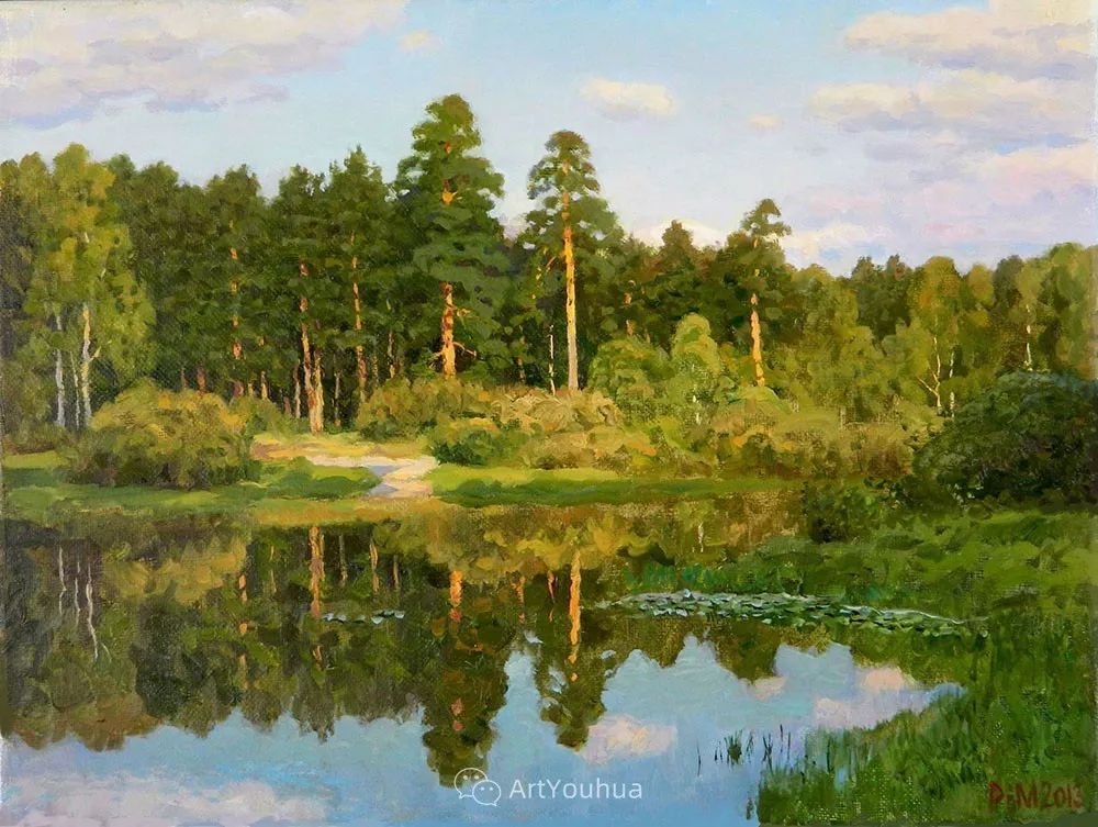 风景油画俄罗斯画家remsaifulmulukov