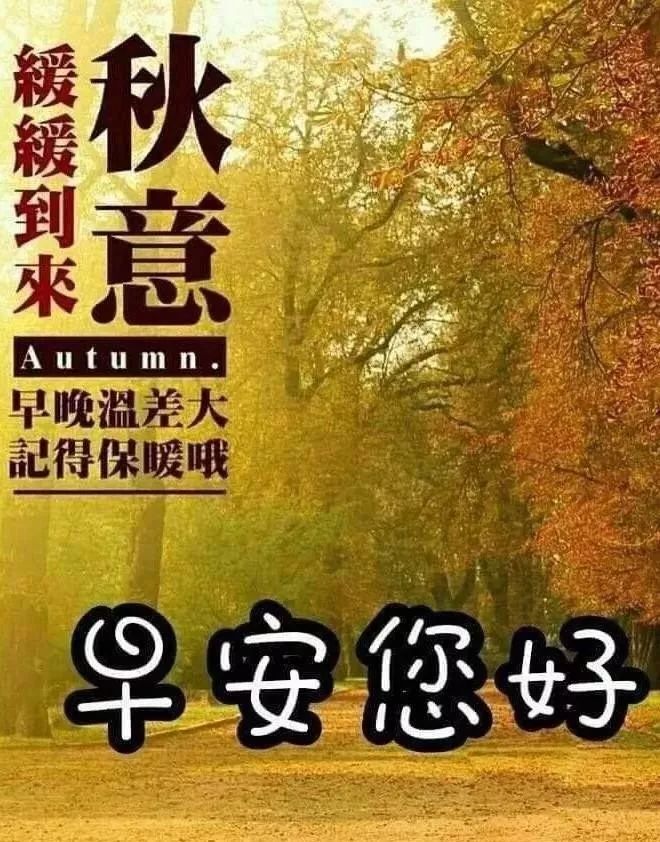 九月初二早上好的祝福语图片早上好表情图片大全