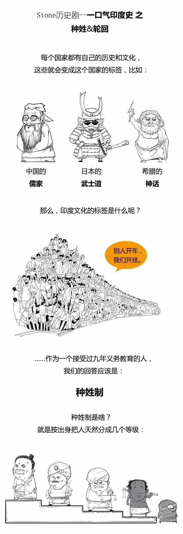 漫画历史一口气印度史之种姓轮回