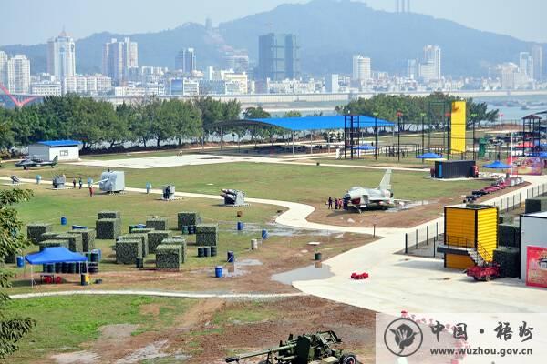 梧州军博园是我市开展国防爱国主义教育和打造军事文化旅游品牌的重点