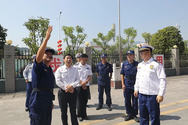 恩施州委常委,常务副州长丁辉带队开展10.1节前消防安全检查